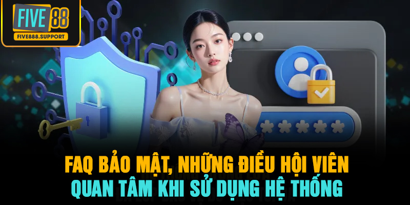 FAQ bảo mật, những điều hội viên quan tâm khi sử dụng hệ thống