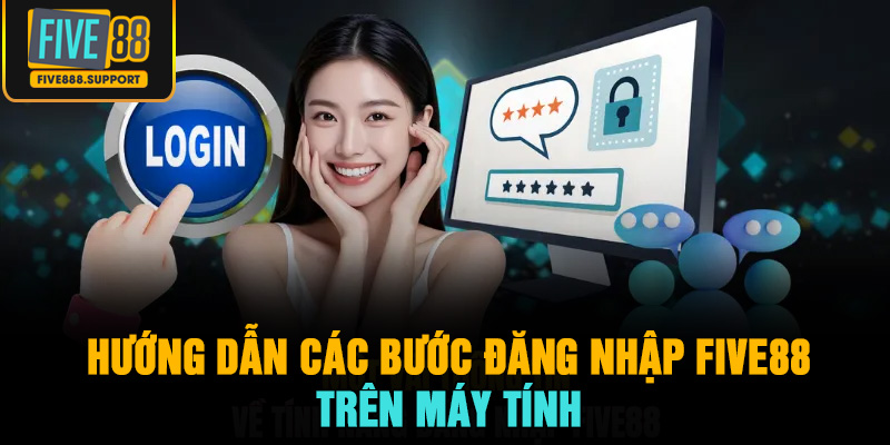 Hướng Dẫn Các Bước Đăng Nhập FIVE88 Trên Máy Tính