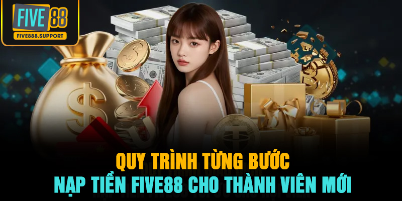 Quy Trình Từng Bước Nạp Tiền FIVE88 Cho Thành Viên Mới